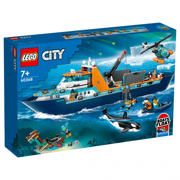 LEGO® City Exploration 60368 Arktis-Forschungsschiff