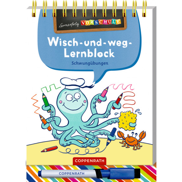 Coppenrath Lernerfolg Vorschule: Schwungübungen (Wisch&weg-Lernblock)