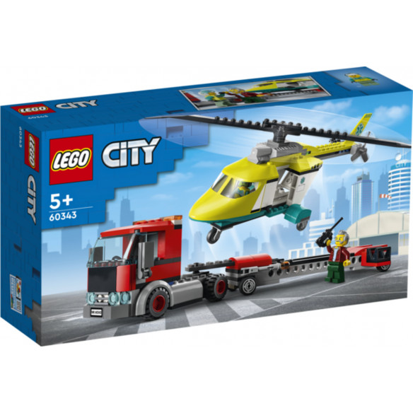 LEGO® City Great Vehicles 60343 Hubschrauber Transporter