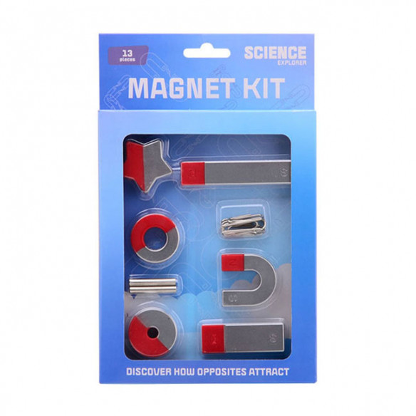 Science Explorer Magnet Set: 6 Magnete+Zubehör