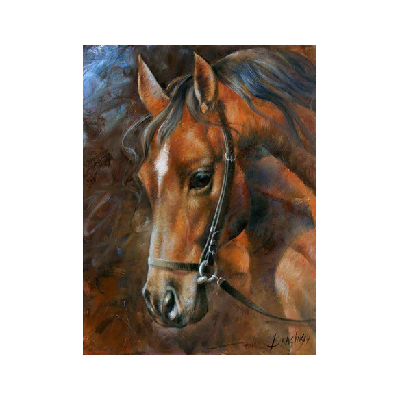 Diamond Painting Pferd